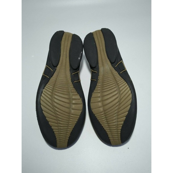 UGG S/N 5257 Women's Shearling Slip-On Taupe/Black Leather Shoe Size 5 - Picture 11 of 12